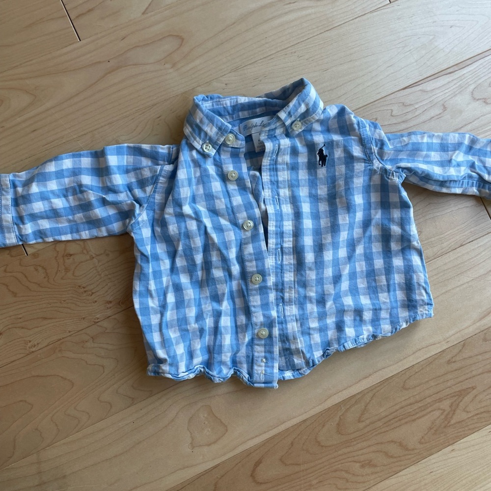 Polo button down shirt